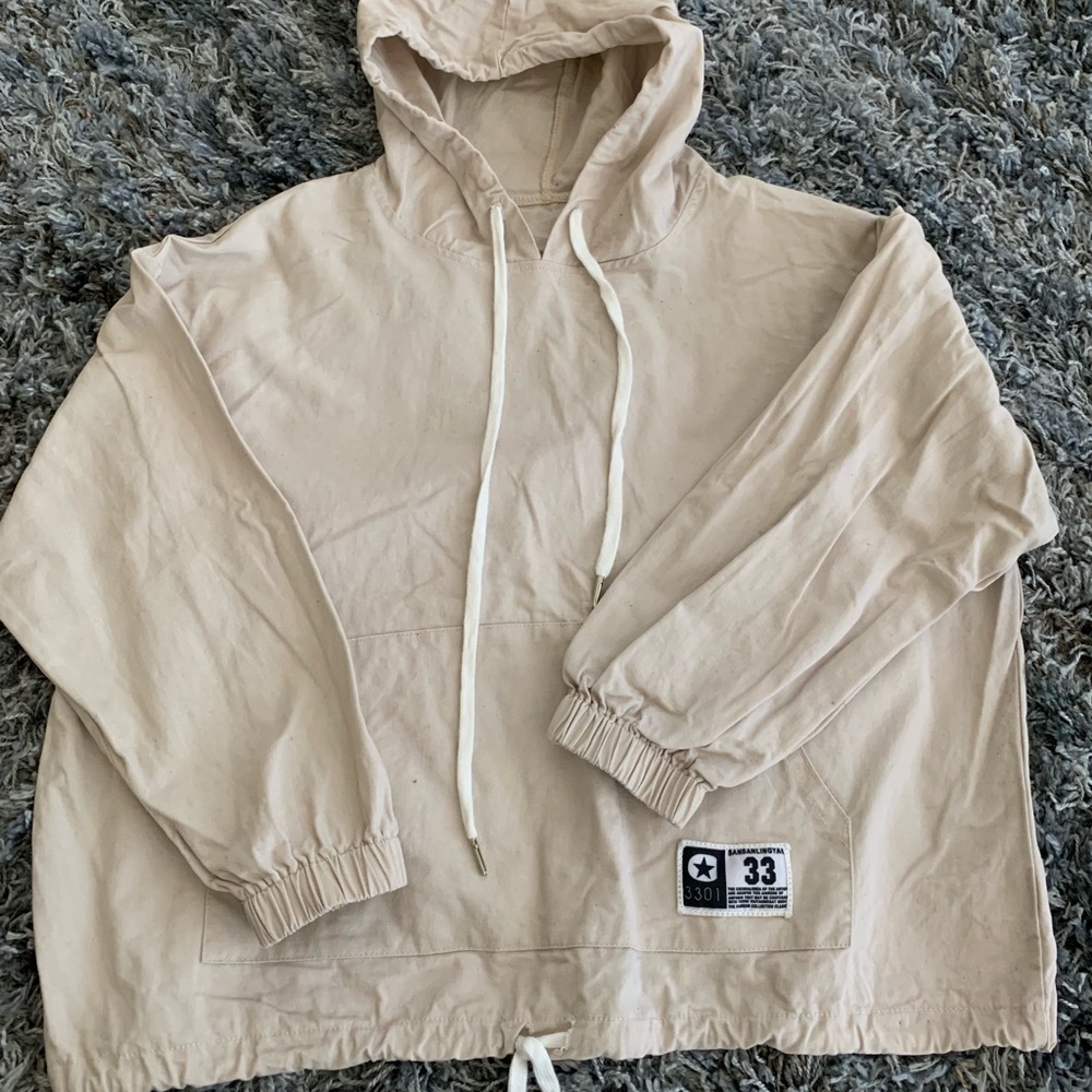 Stylish Tan Hoodie